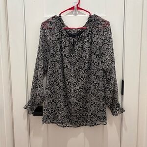 Talbots Women’s Top Sabrina Size M Long Sleeves